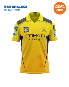  MATCH JERSEY PLAIN- ADULTS (HALF SLEEVE)