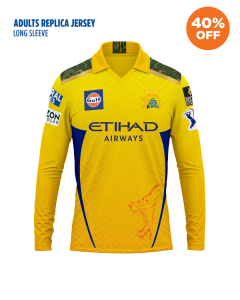 MATCH JERSEY - ADULTS DHONI #7 (LONG SLEEVE)