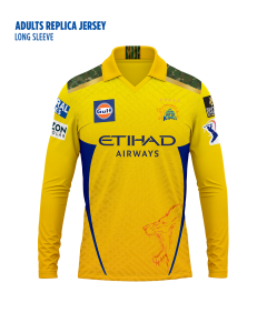 MATCH JERSEY - ADULTS DHONI #7 (LONG SLEEVE)