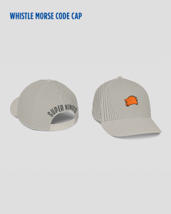 Whistle Morse Code Cap