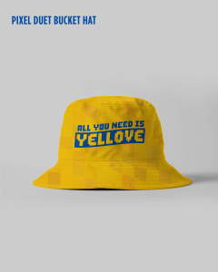 Pixel Duet Bucket Hat