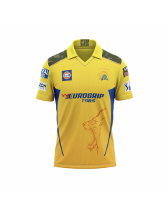 2024 Official Match Jersey - Dhoni 7 - Adult (H/S)