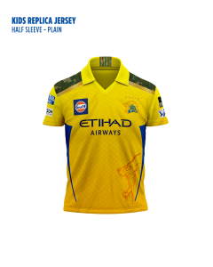 MATCH JERSEY PLAIN - KIDS (HALF SLEEVE)