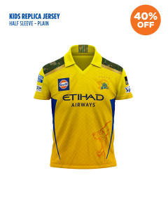 MATCH JERSEY PLAIN - KIDS (HALF SLEEVE)