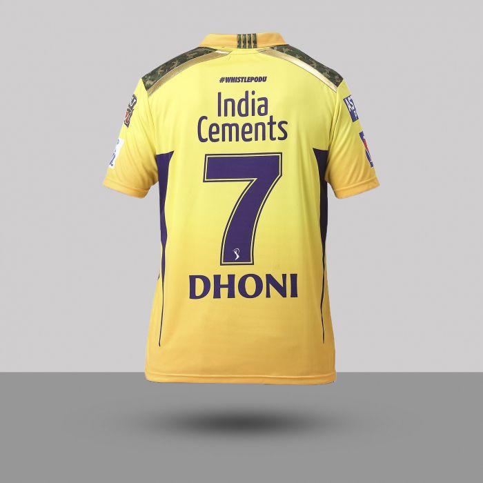 Csk jersey with my name photo best sale